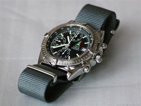 breitling chronomat nato strap